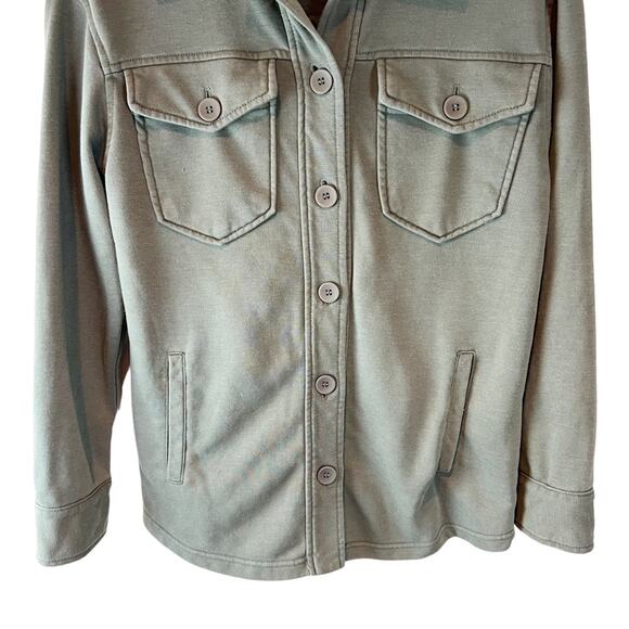 Avec Les Filles Olive Green Military Style Jacket - Picture 2 of 6